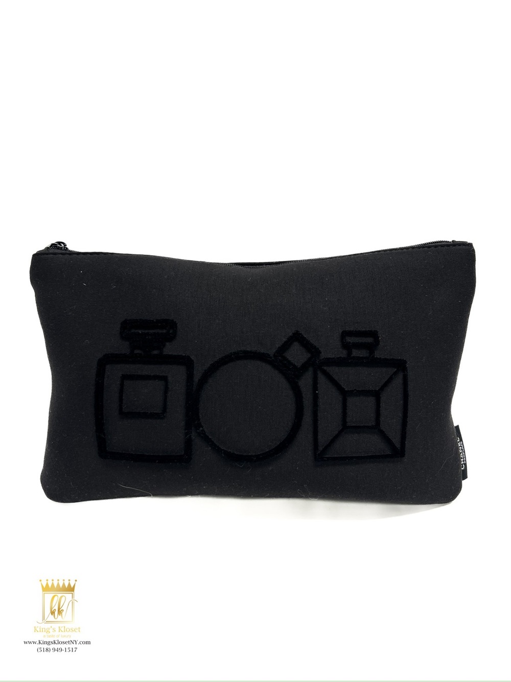 Chanel VIP parfum cosmetic pouch